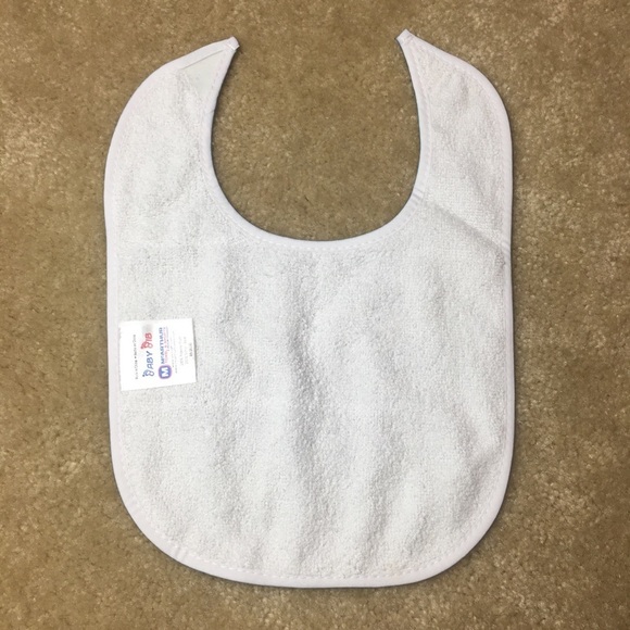 Hugo Little Hornets Fan Teal & Purple Baby Bib - Picture 4 of 5